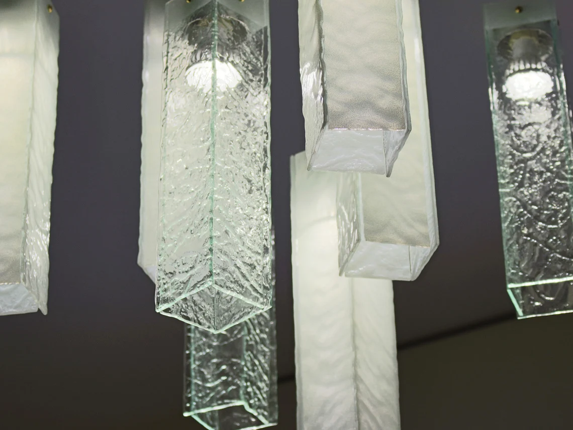 #2 Wrinkled Clear combined with Number #1 Wrinkled White